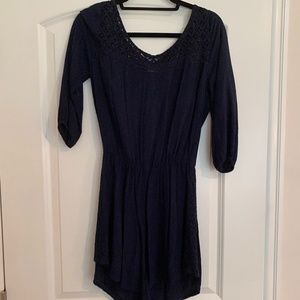 Navy romper